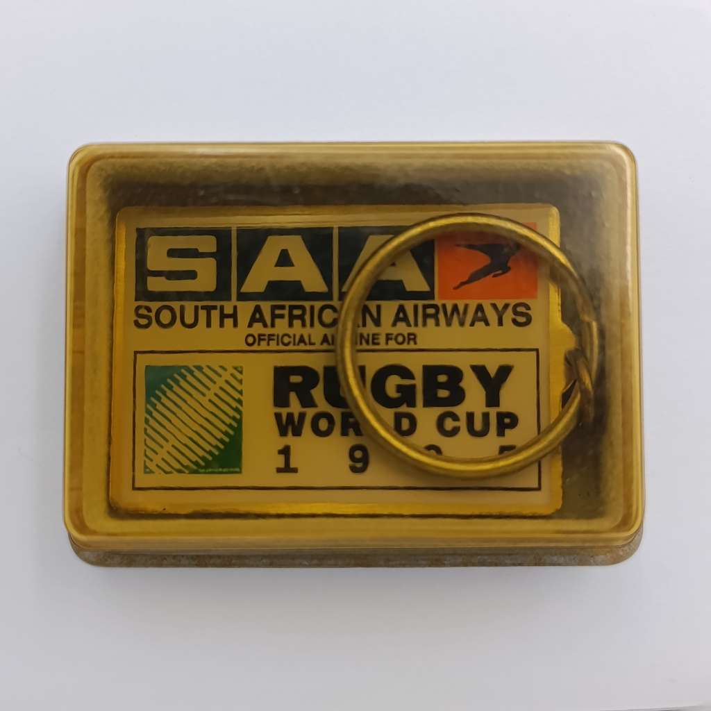 SA Airways 1995 Rugby World cup keyring