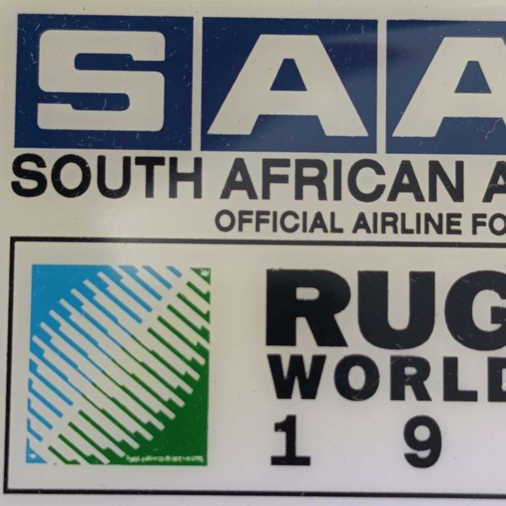 SA Airways 1995 Rugby World cup keyring