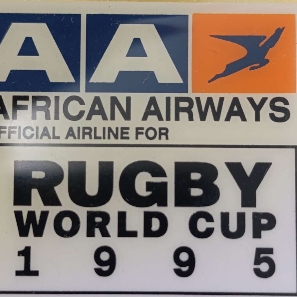 SA Airways 1995 Rugby World cup keyring