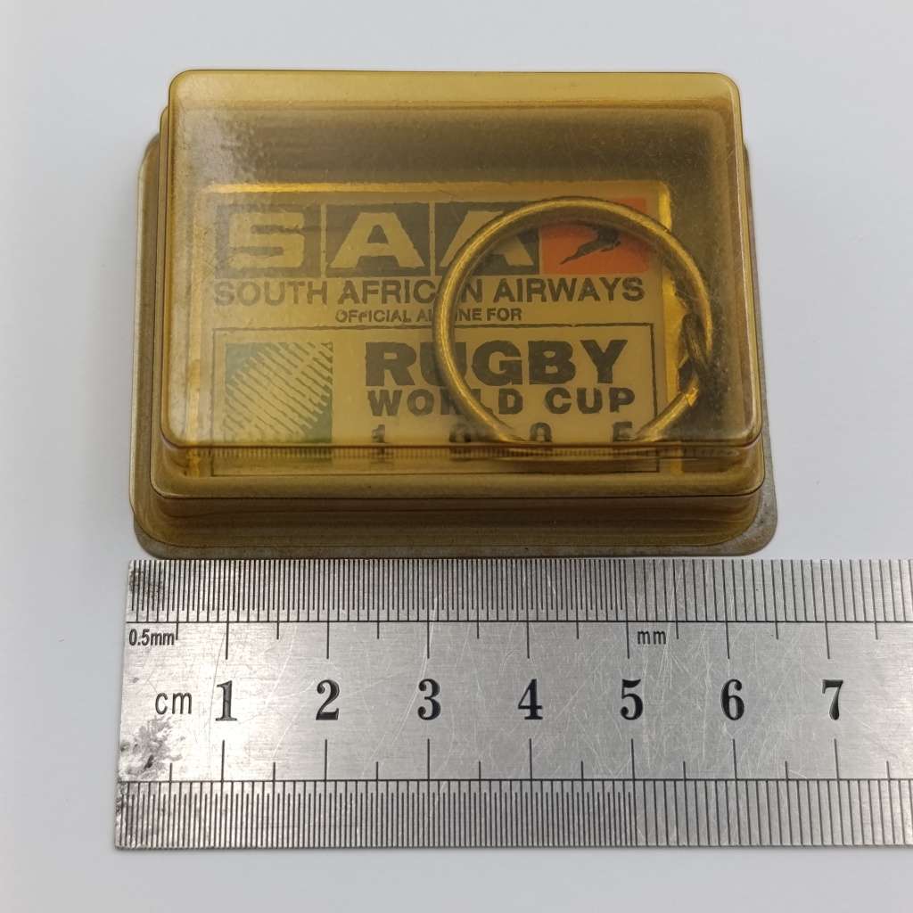 SA Airways 1995 Rugby World cup keyring