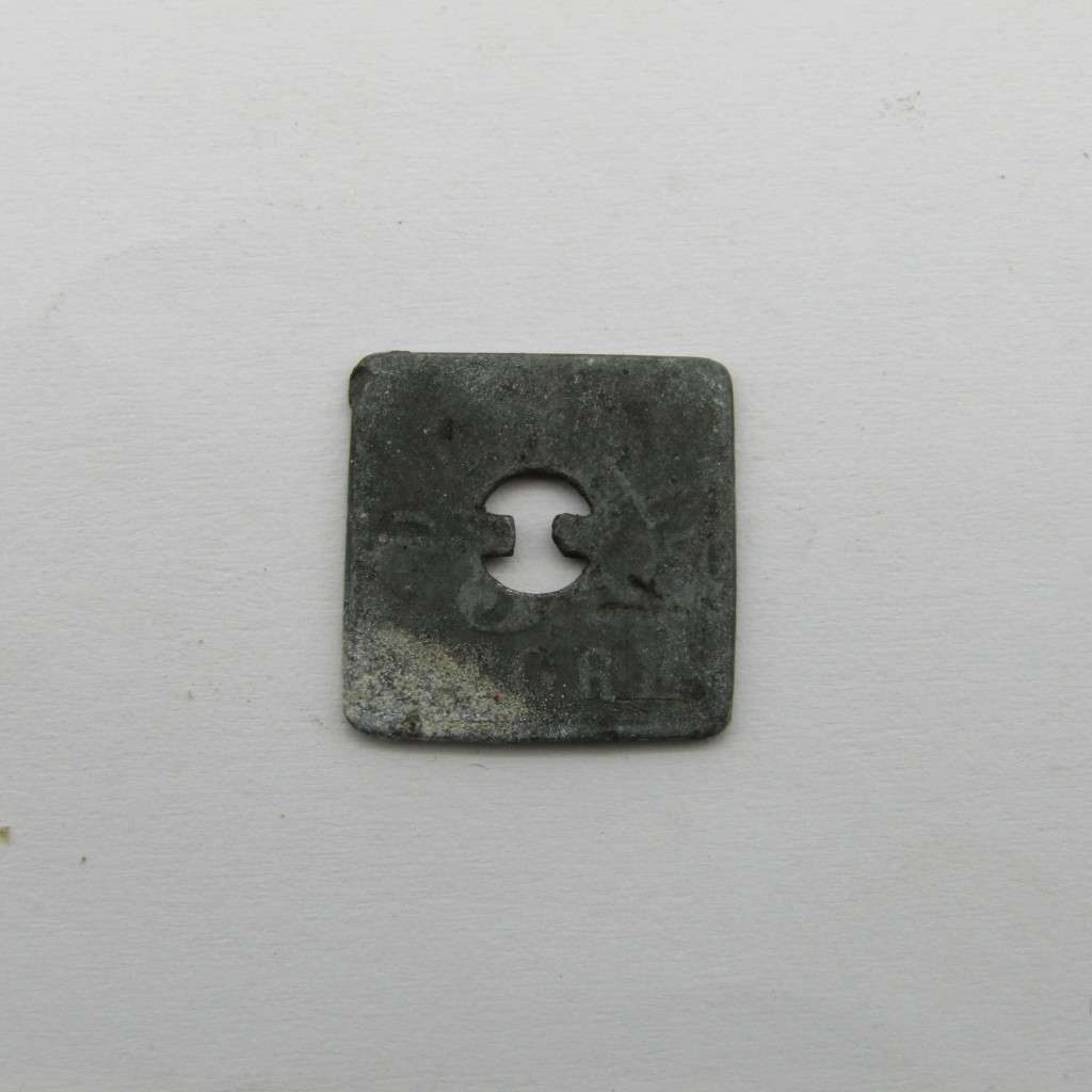 De Beers Consolidated Mines Ltd. 3 Pence, punched dumbbell, Bultfontein hare incuse