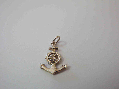 Silver anchor charm - @ CRAZY R1 start