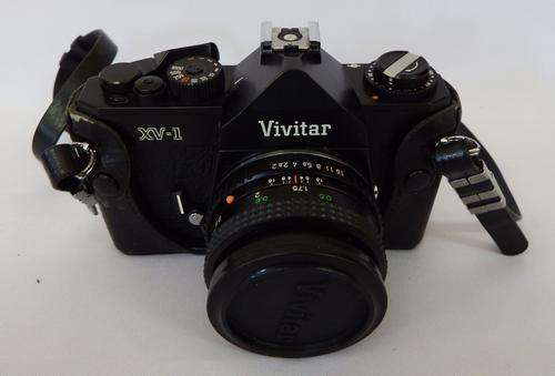 Vivitar XV-1 camera with 50mm Vivitar lens - Marked off 20%