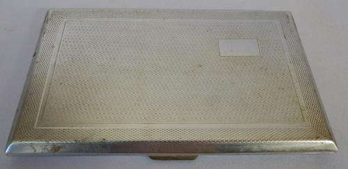 Vintage Aluminium cigarette case - as per photo