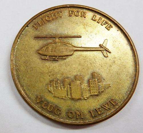 Flight for life Foundation members medallion - as per photo