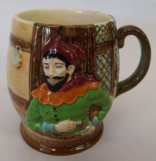 Beswick mug " Pistol with Wit or Steel " - @ CRAZY R1 start