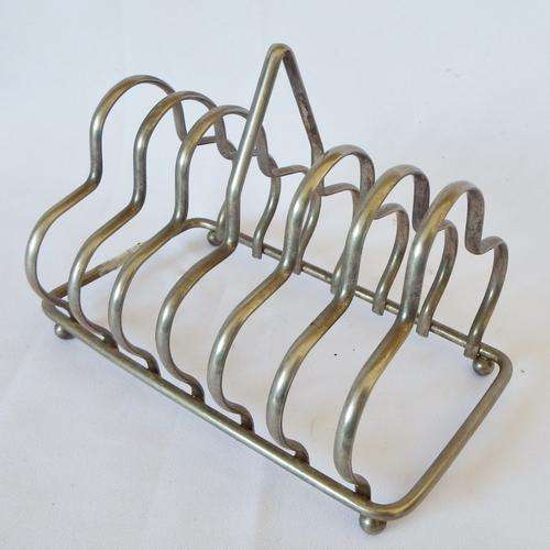 Vintage toast holder for 6 slices - as per photo