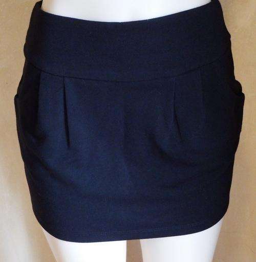 Zinc cotton / polyester mini skirt - Size Small but stretches - as per photo