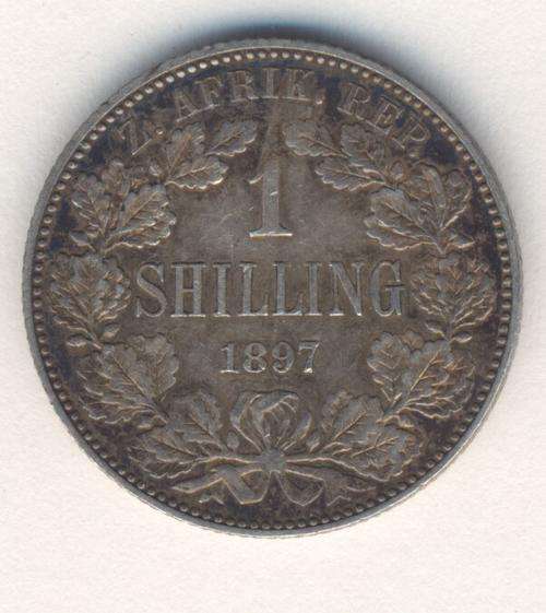 1897 ZAR Kruger Shilling VF or better - as per photo