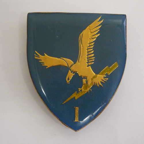 1 Ciskei Battalion shoulder flash - pins replaced