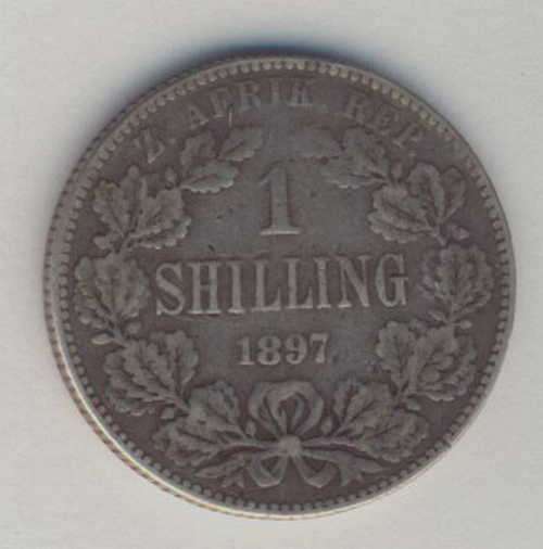 1897 ZAR Kruger shilling