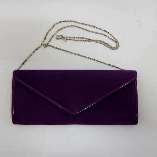 Truworths purple clutch bag