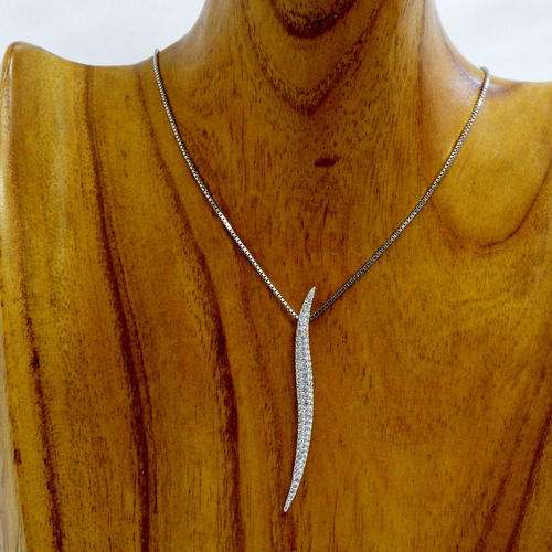 Necklace with Swarovski pendant