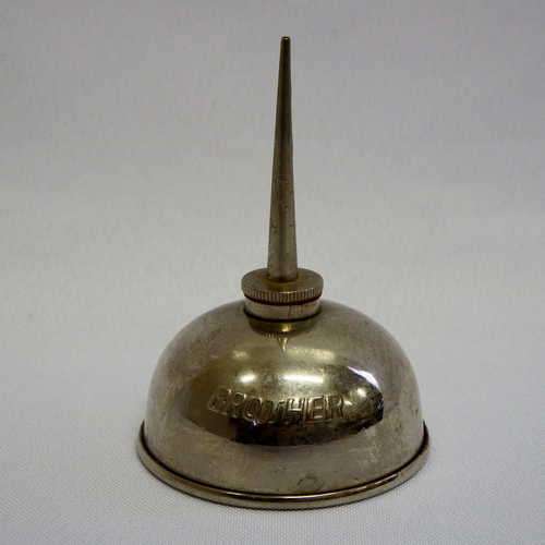Vintage Brother oil can