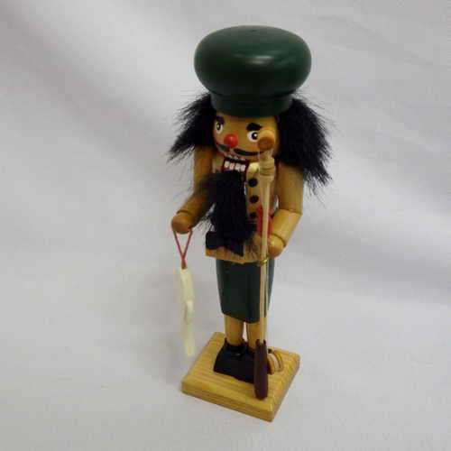 Wooden fisherman nutcracker