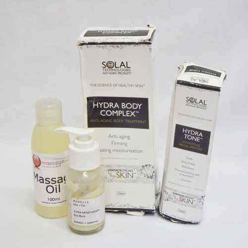 Lot of 4 skin care products - new but shop soiled - @ CRAZY R1 start