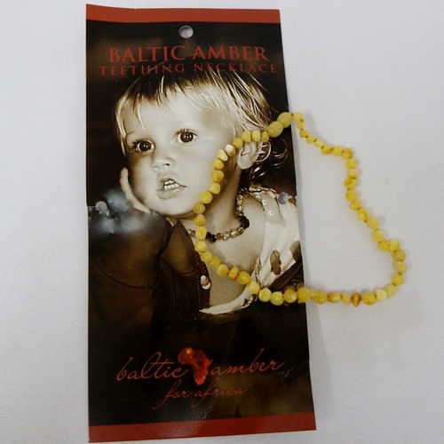 Brand New Baltic Amber teething necklace