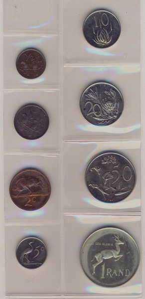 RSA 1970 set - 1/2c to Silver R1 - @ CRAZY R1 start