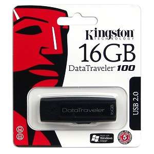16GB flash drive, kingston