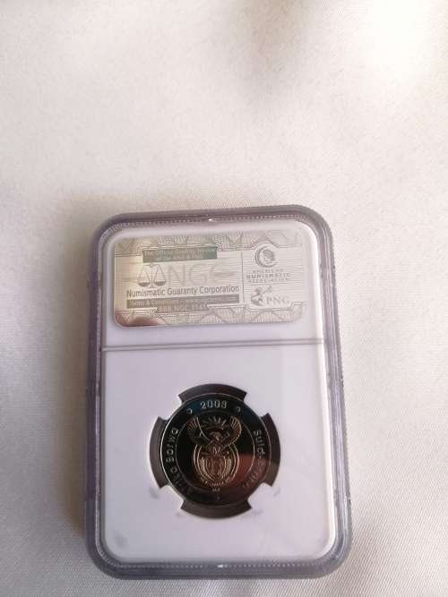 Nelson Mandela 5 Rand Coin