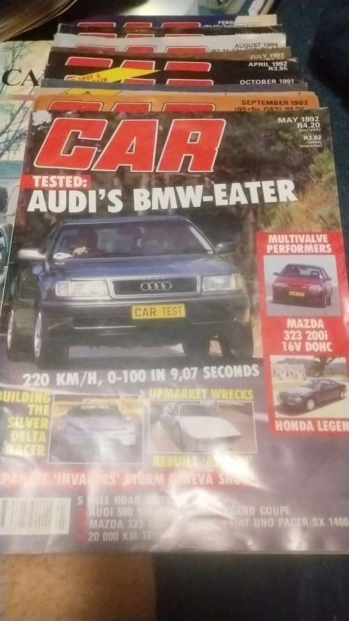 Car Magazines x 10