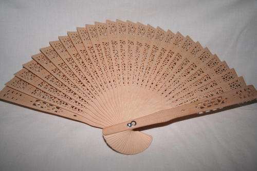 Sandlewood fans - Wedding and event decor