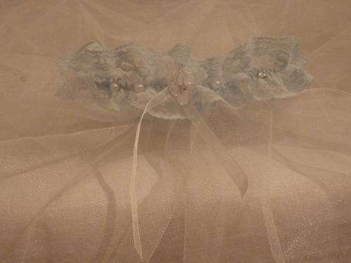 Lace bridal Garters by Dream Day Couture
