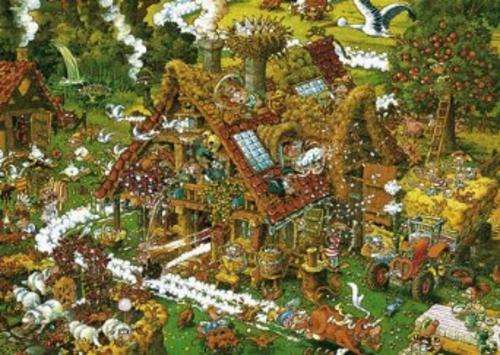 "Funny Farm" 1500 piece Heye puzzle