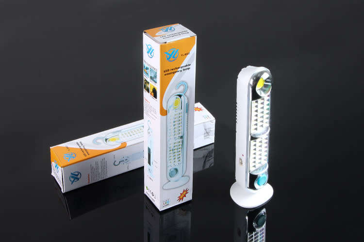 Solar rechargeable LED emergency light desktop emergency light, outdoor handheld mobile light.