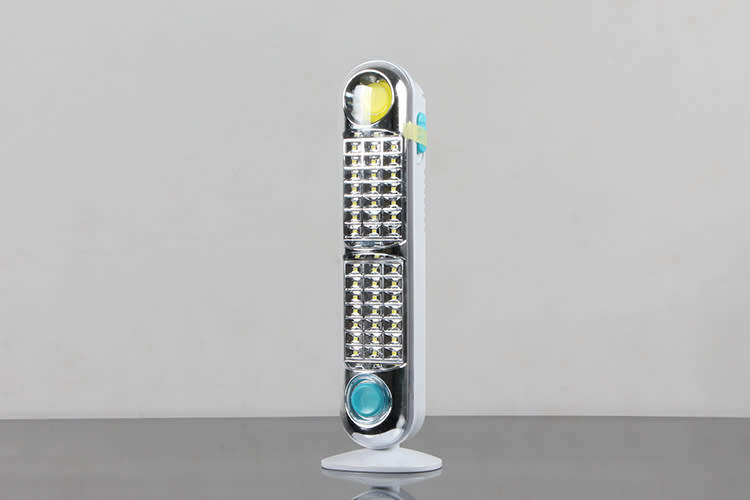 Solar rechargeable LED emergency light desktop emergency light, outdoor handheld mobile light.