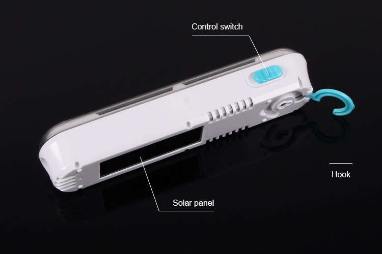 Solar rechargeable LED emergency light desktop emergency light, outdoor handheld mobile light.