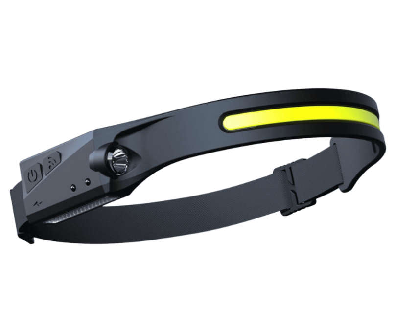 All perspectives induction headlamp