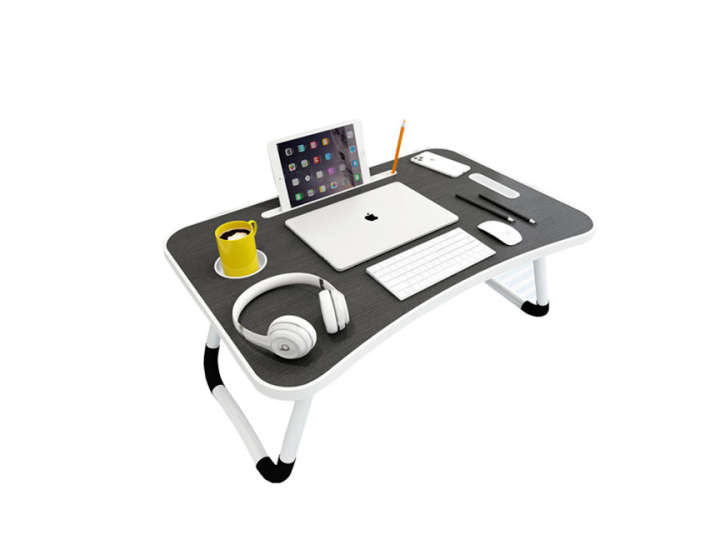 Folding Small Table Lazy Bed Table Desk Folding Computer Desk