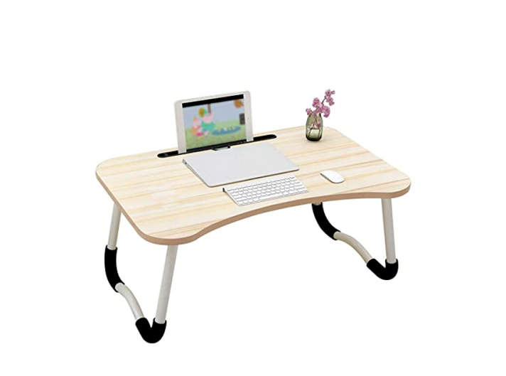 Folding Small Table Lazy Bed Table Desk Folding Computer Desk