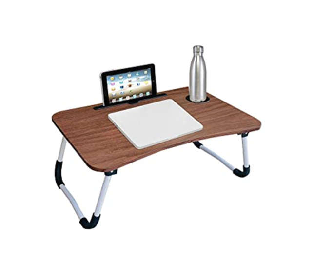 Folding Small Table Lazy Bed Table Desk Folding Computer Desk