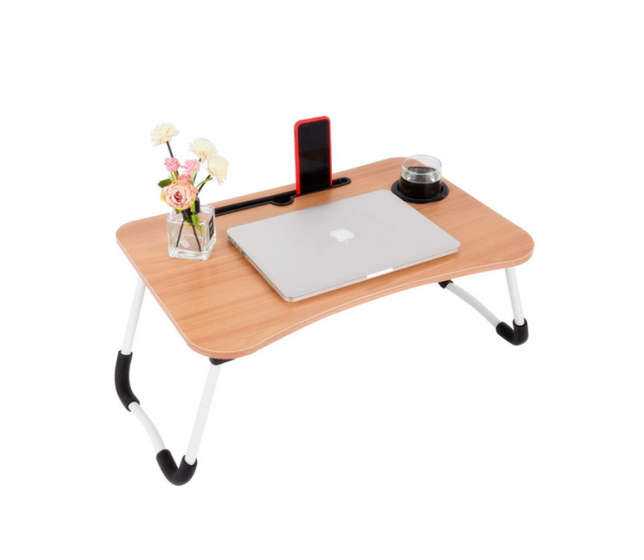 Folding Small Table Lazy Bed Table Desk Folding Computer Desk