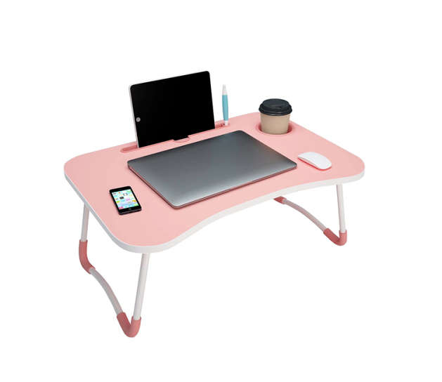 Folding Small Table Lazy Bed Table Desk Folding Computer Desk