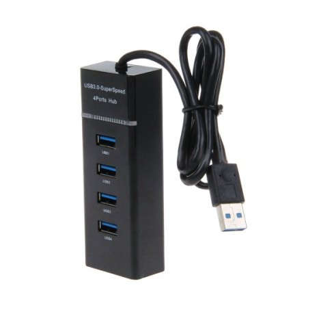 USB 3.0 High-Speed 4-Port USB Hub