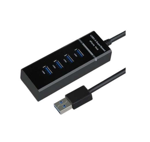 USB 3.0 High-Speed 4-Port USB Hub