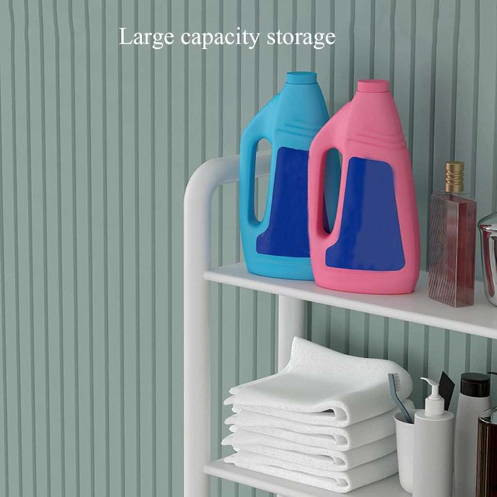 Over Toilet Storage, 3 Tier Bathroom Space Saving Corner Shelf Storage Accessories