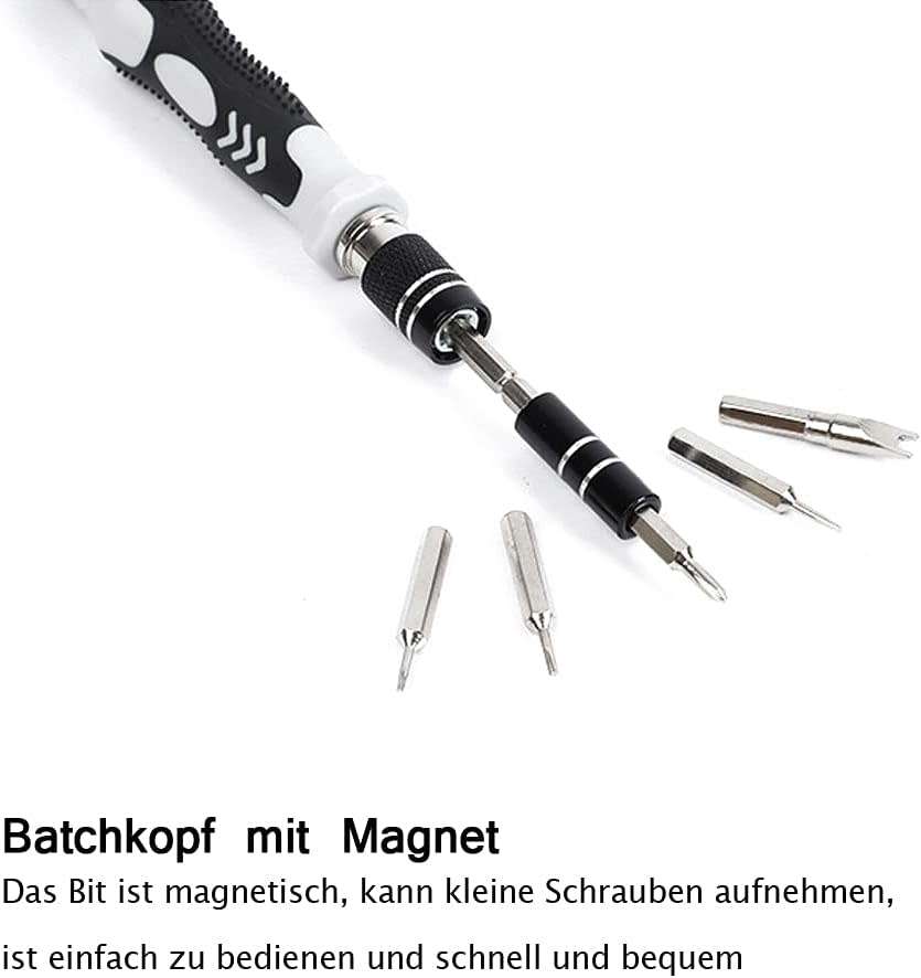 Screwdriver Set 115 in 1 Screwdriver Set Repair Tool Set, Alloy Mini Hardened Screwdriver Set