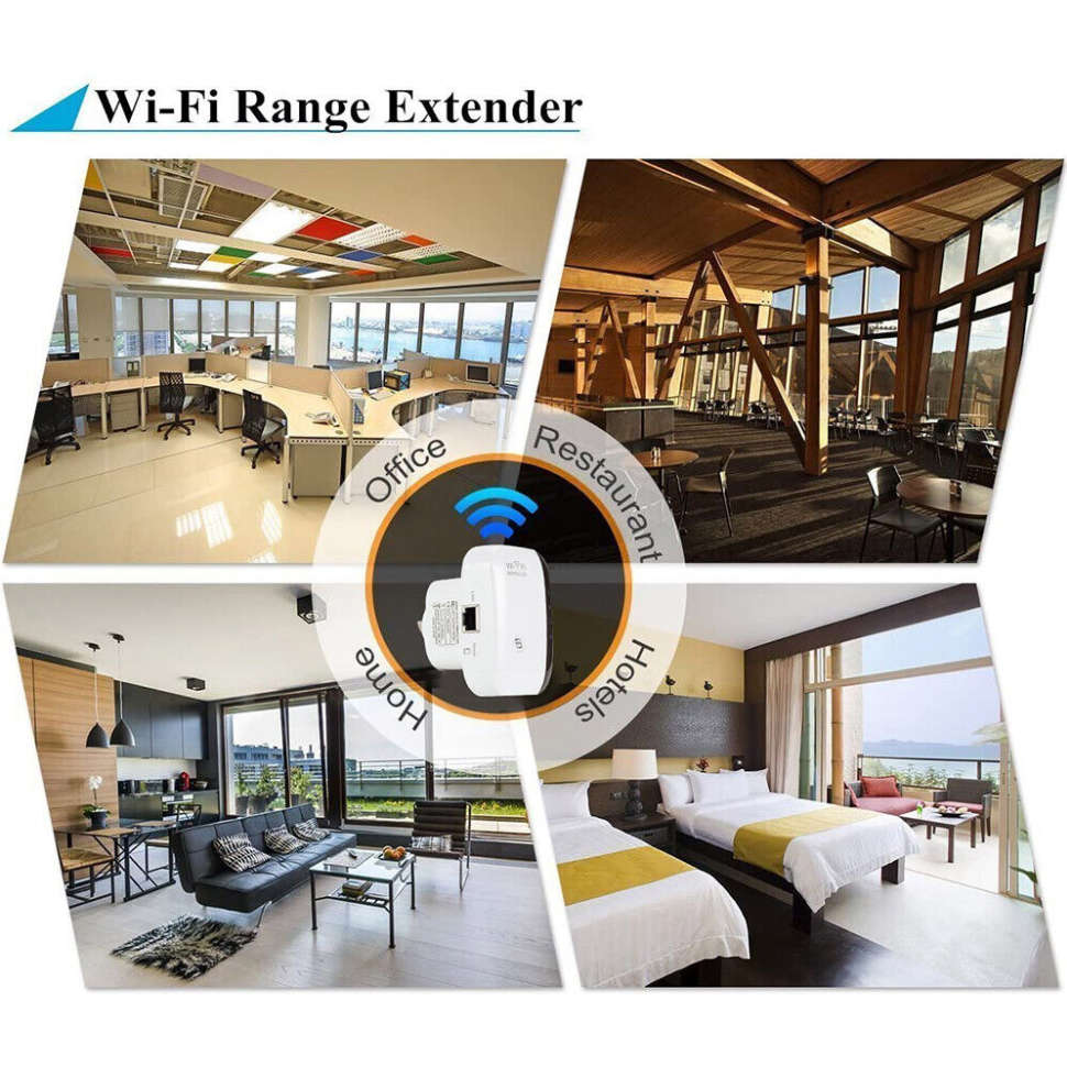 WiFi Range Booster Extension Amplifier Super Wireless Repeater