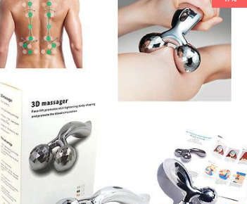 Intelligent rotating 3D massage device that cares and tightens skin and body