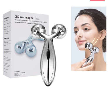 Intelligent rotating 3D massage device that cares and tightens skin and body