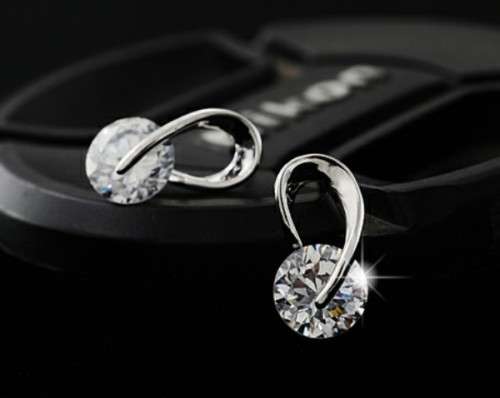 Austria Crystal Stud Earrings