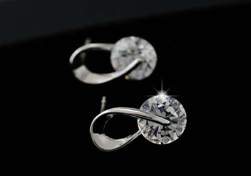 Austria Crystal Stud Earrings
