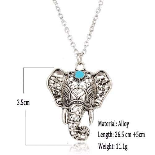 Elephant Pendant Necklace