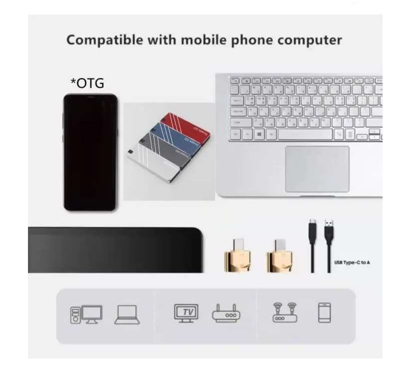 2TB External Portable SSD drives