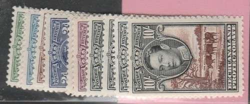 Bechuanaland 1938 GVI Set, Mounted Mint