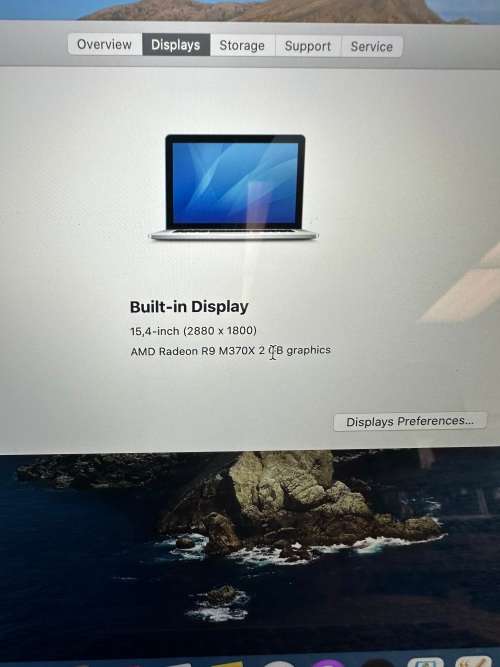 MacBook Pro A1398 i7 16gb RAM 500gb HDD